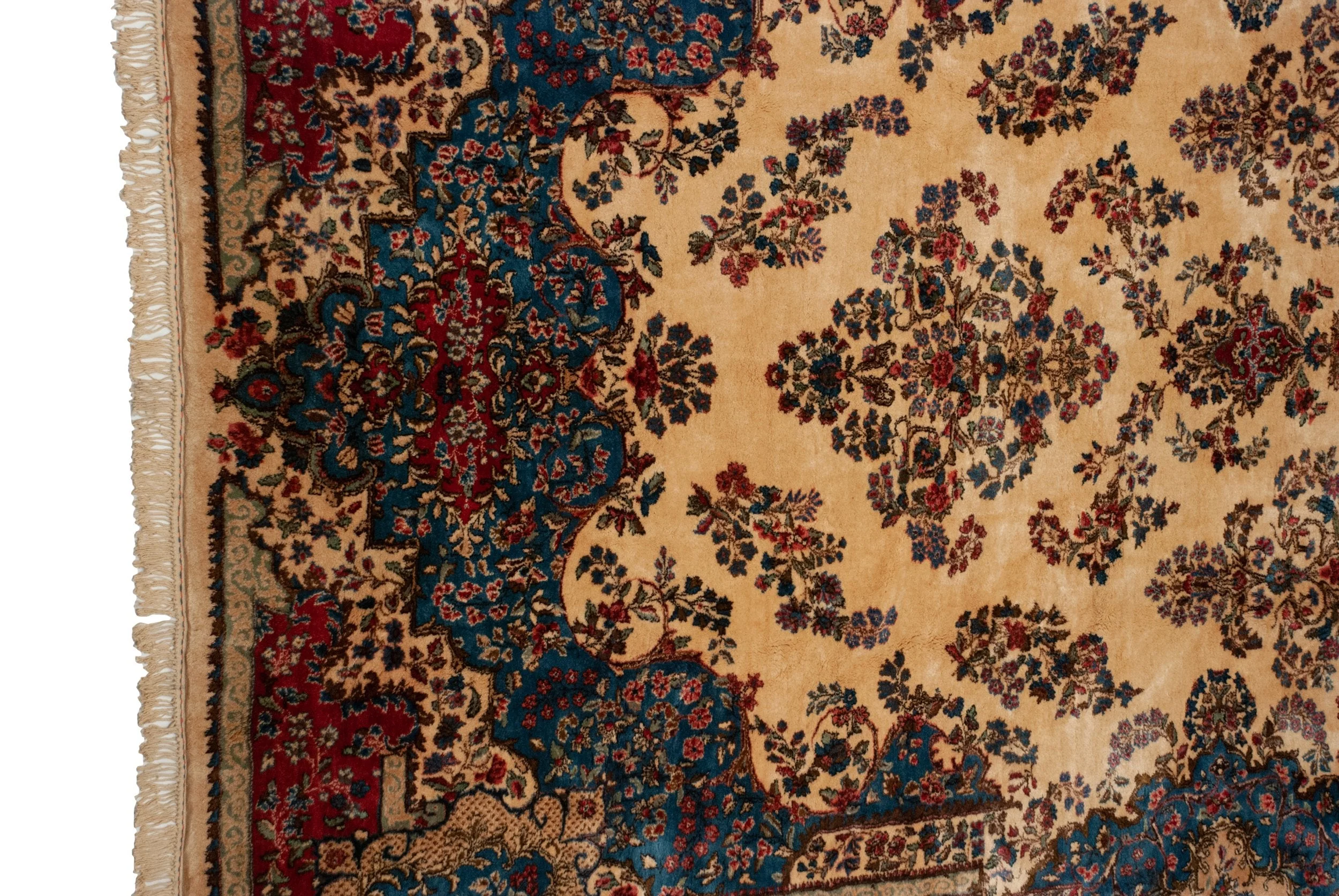 9x20 Vintage Kerman Carpet - Image 6