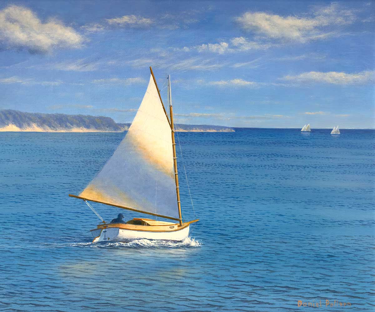 A Day Sail - Limited Edition Canvas Print - Image 3