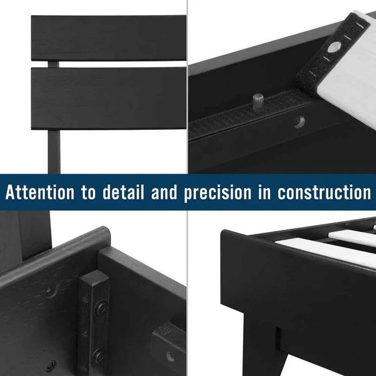 Acacia Aurora Bed Frame & Nightstand Set for Stylish Bedrooms - Image 7
