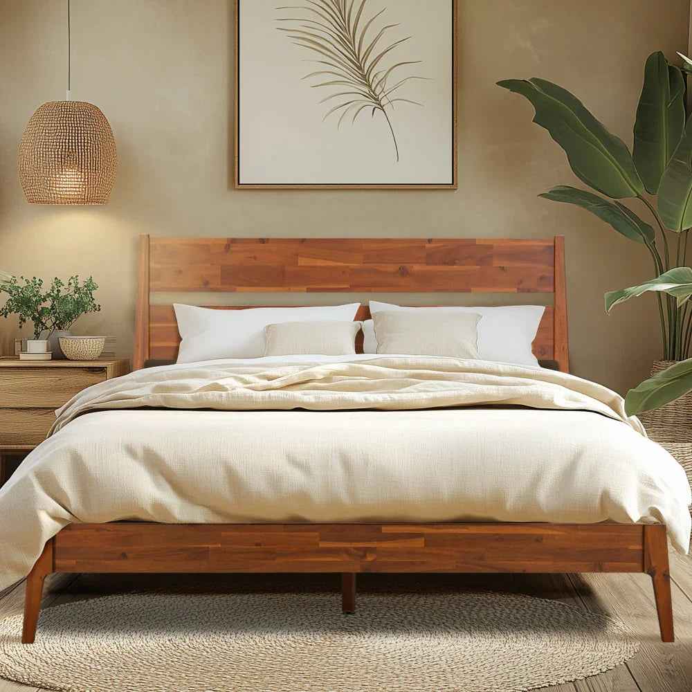 Acacia Callisto Deluxe Solid Wood Bed Frame for Superior Comfort and Style - Image 11
