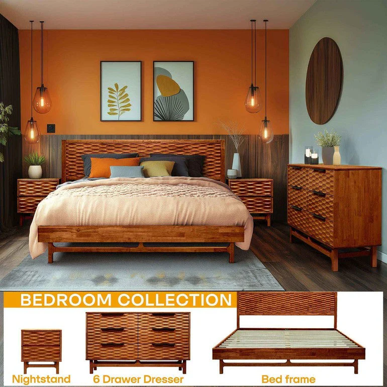 Acacia Elara Dresser with 6 Drawers for Stylish Storage Solutions - Image 10