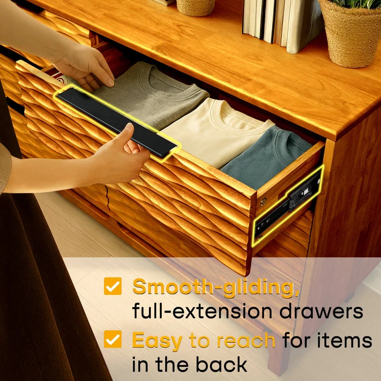 Acacia Elara Dresser with 6 Drawers for Stylish Storage Solutions - Image 22