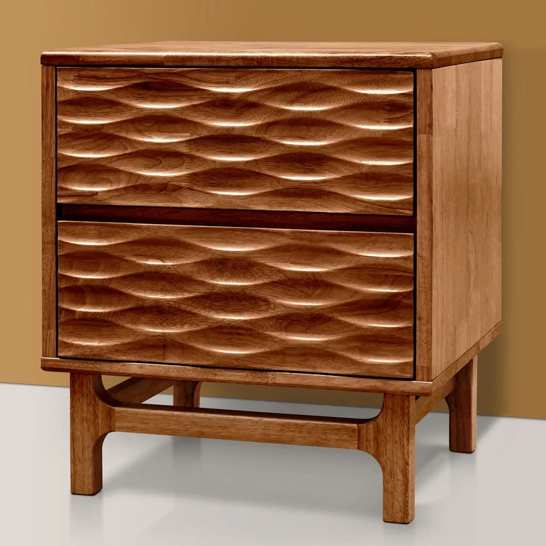 Acacia Elara Nightstand with 2 Drawers - Stylish Storage Solution - Image 19