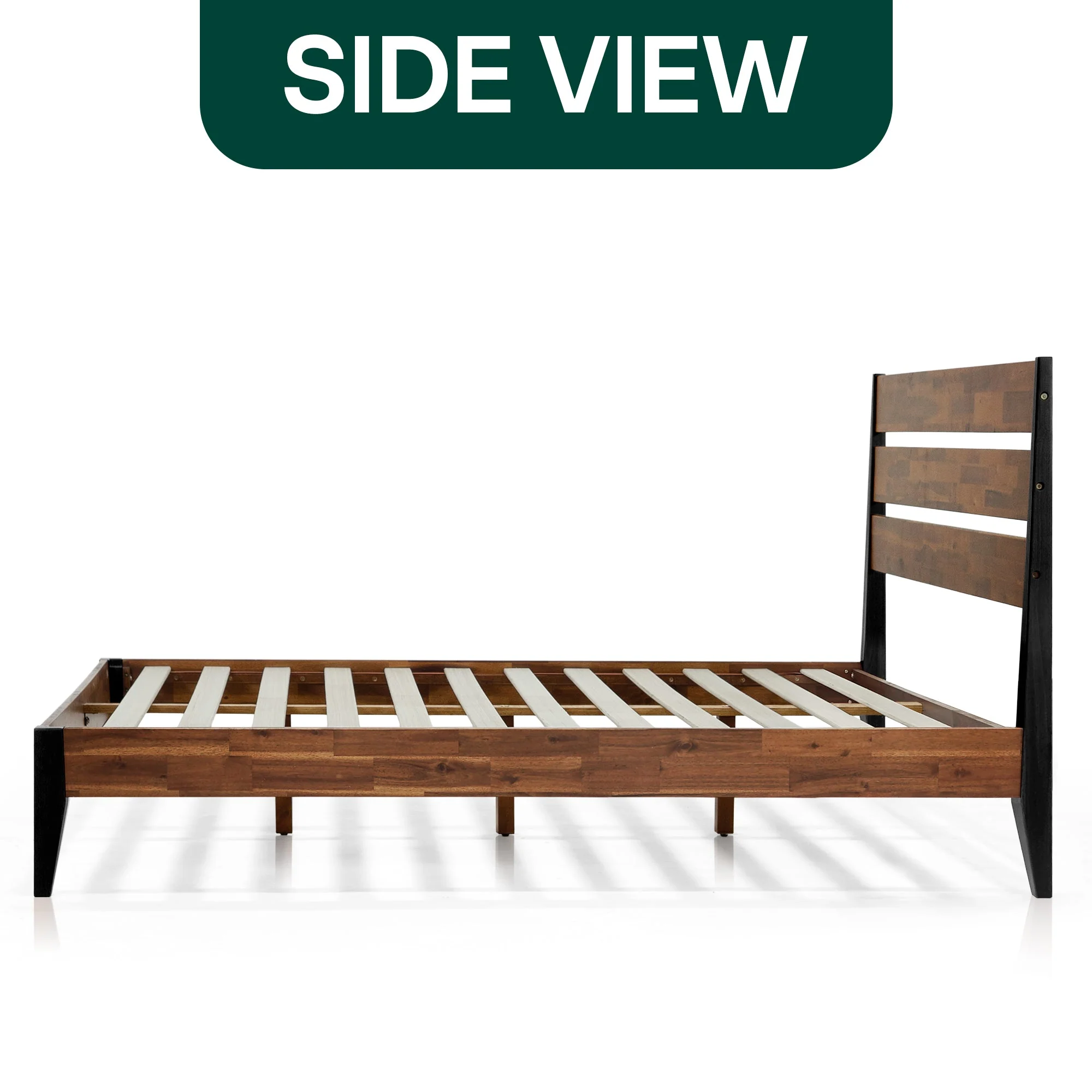 Acacia Emery Solid Wood Bed Frame - Stylish and Durable Acacia Wood Design for Your Bedroom - Image 20