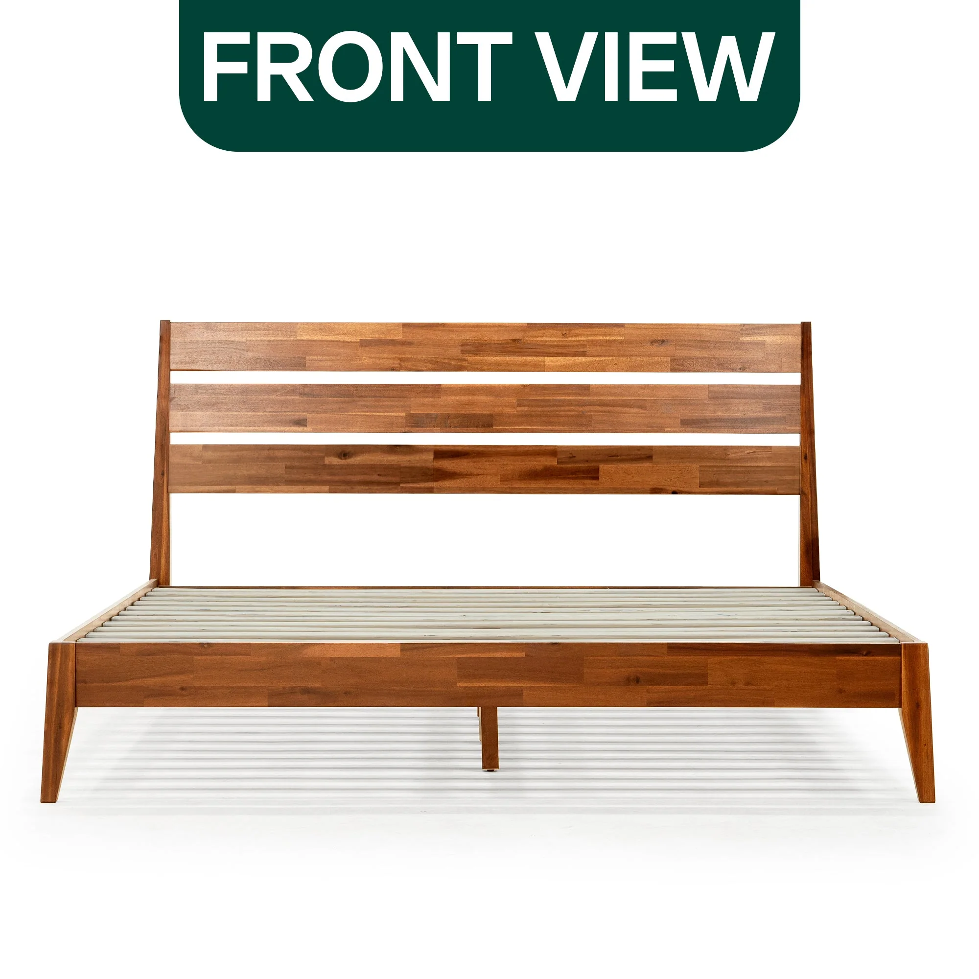 Acacia Emery Solid Wood Bed Frame - Stylish and Durable Acacia Wood Design for Your Bedroom - Image 34
