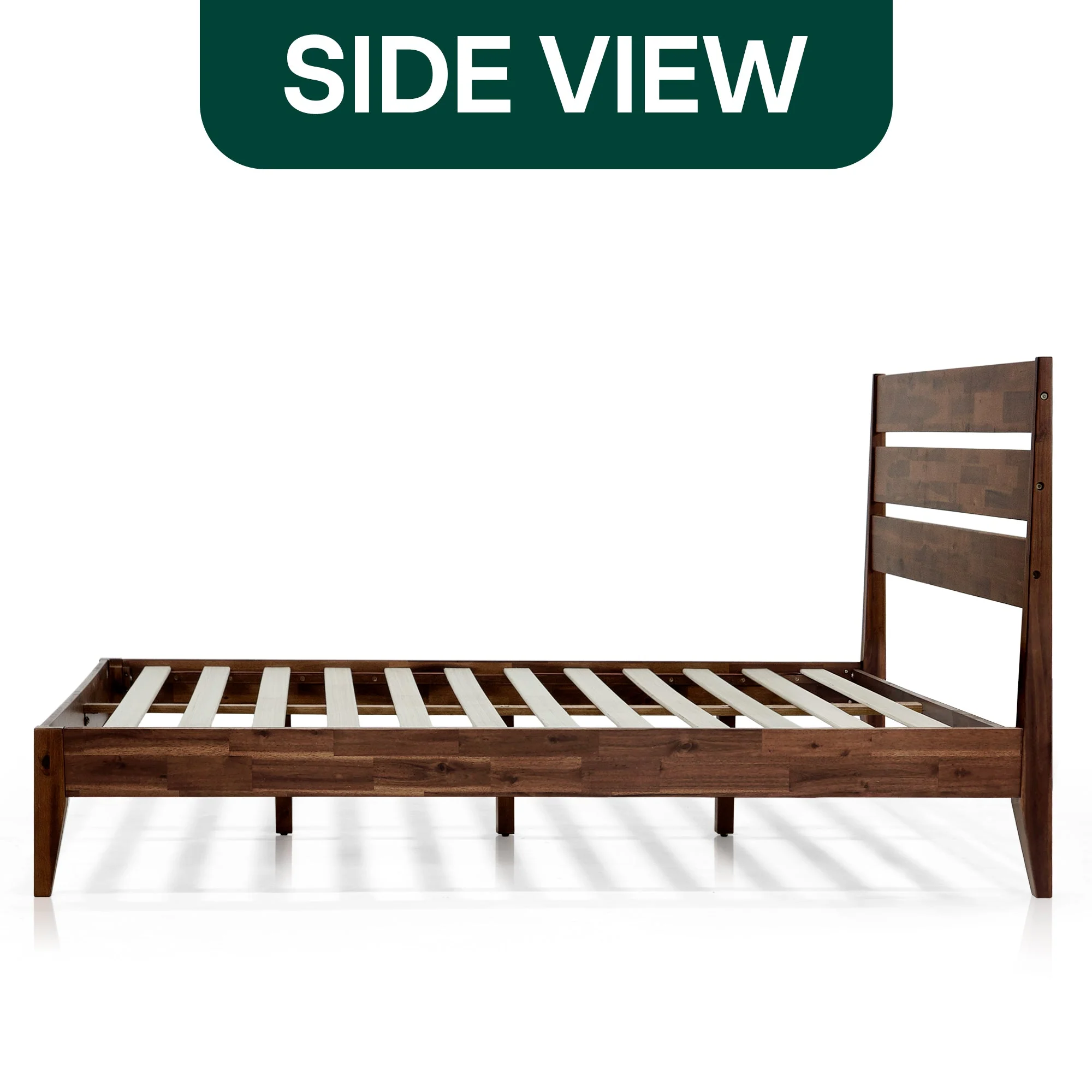 Acacia Emery Solid Wood Bed Frame - Stylish and Durable Acacia Wood Design for Your Bedroom - Image 46