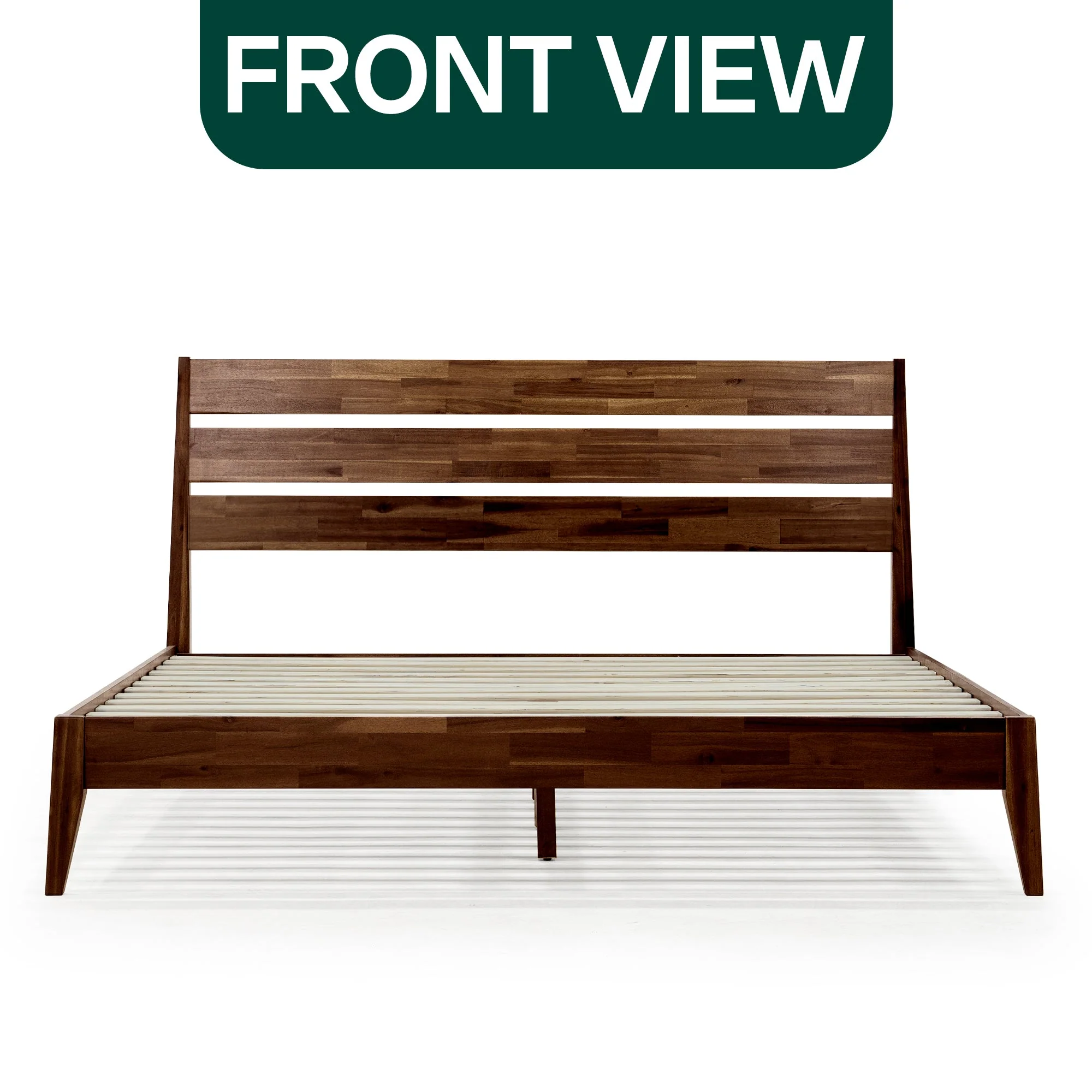 Acacia Emery Solid Wood Bed Frame - Stylish and Durable Acacia Wood Design for Your Bedroom - Image 47