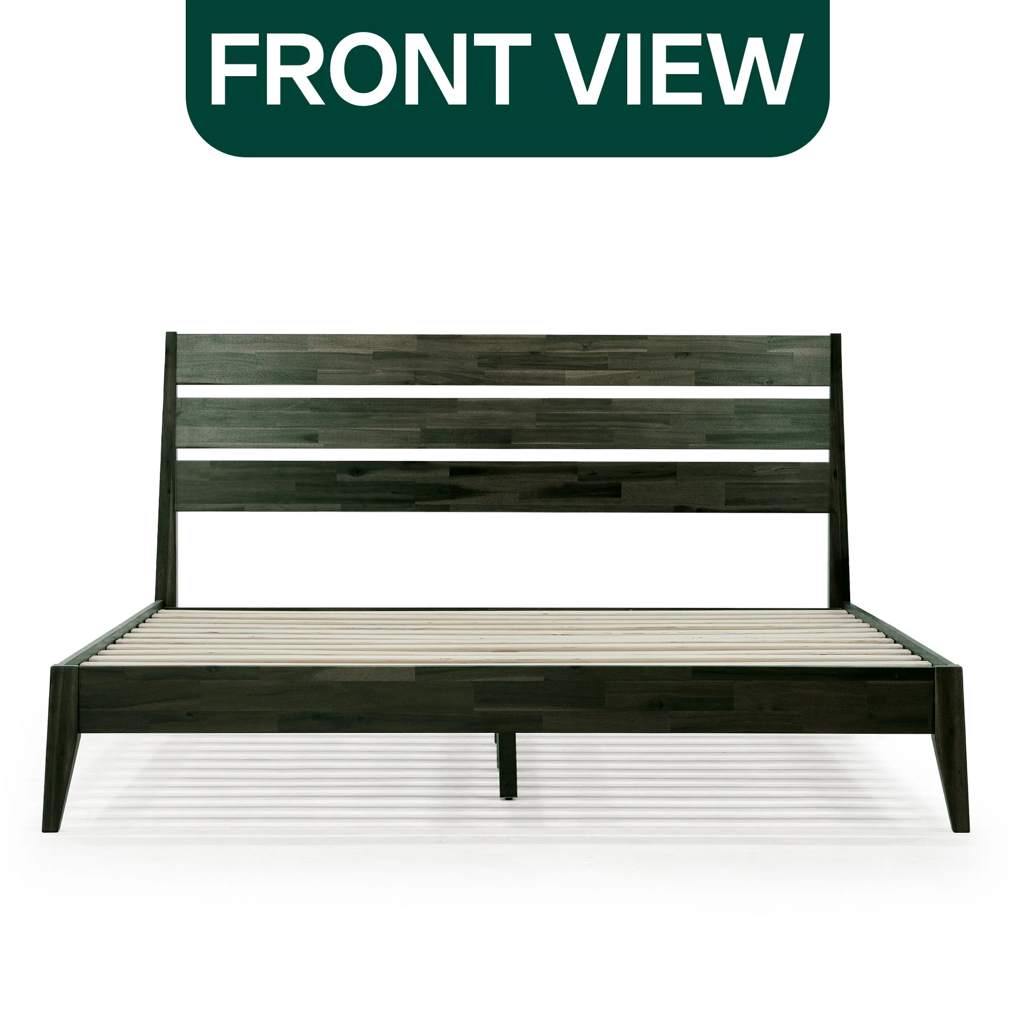 Acacia Emery Solid Wood Bed Frame - Stylish and Durable Acacia Wood Design for Your Bedroom - Image 6