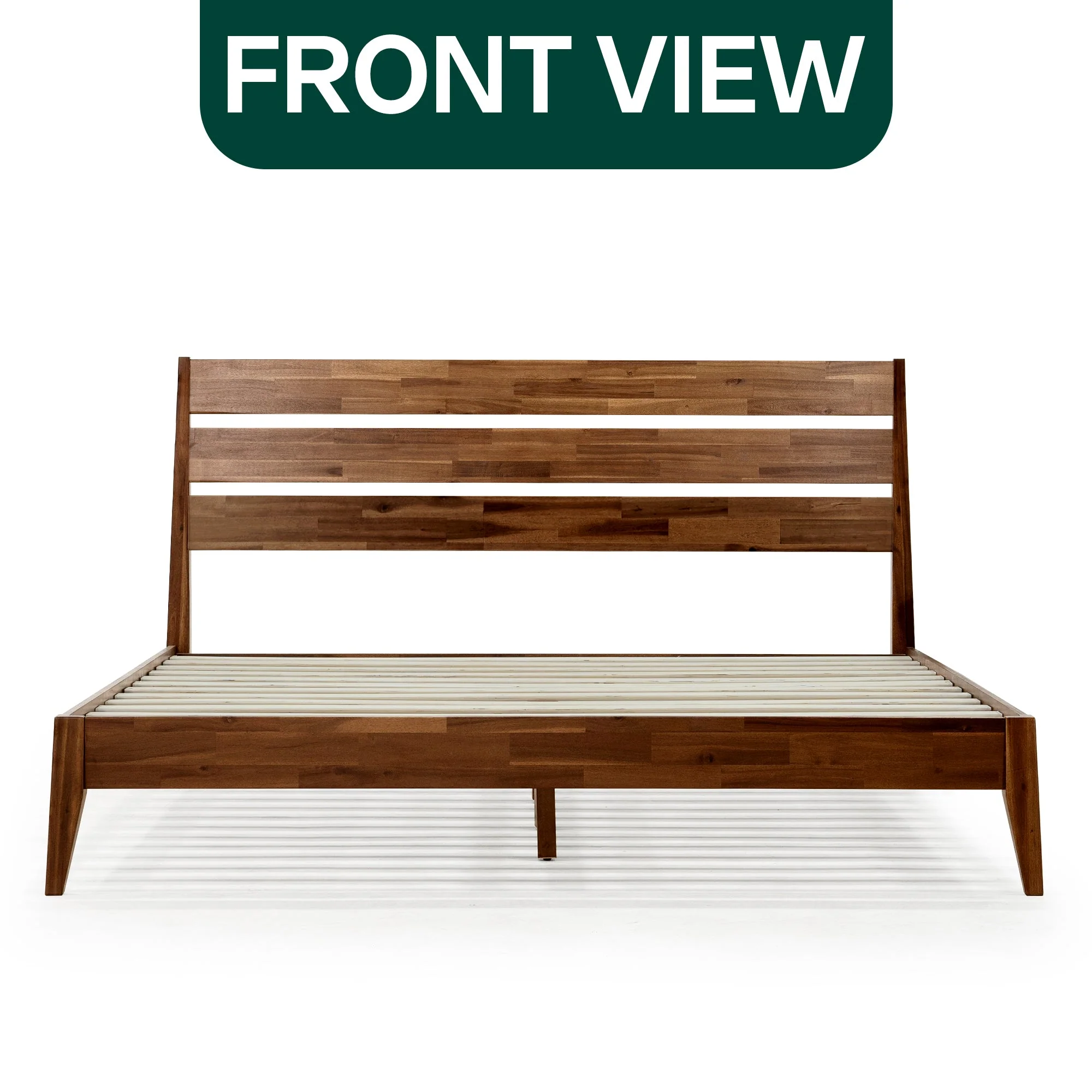 Acacia Emery Solid Wood Bed Frame - Stylish and Durable Acacia Wood Design for Your Bedroom - Image 60