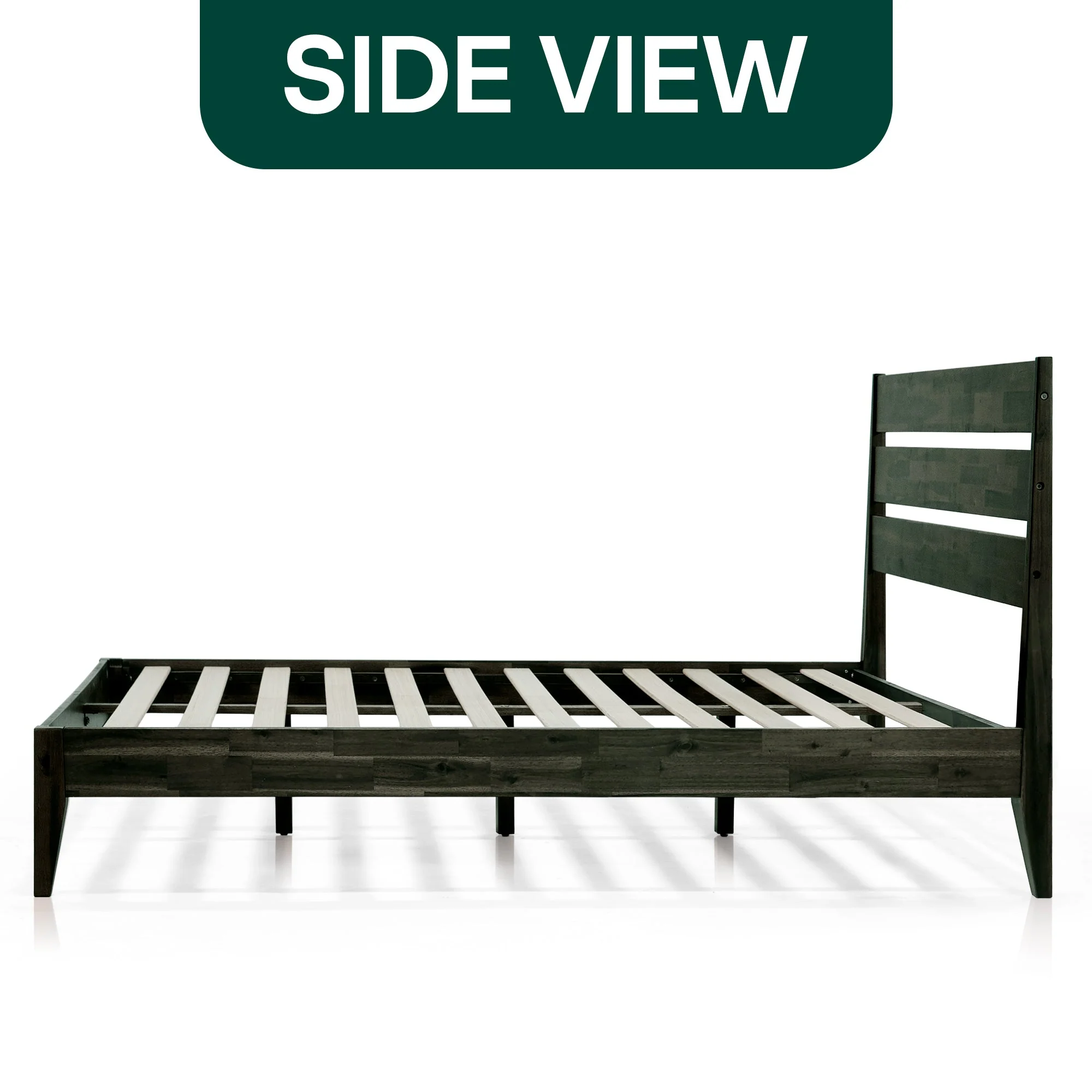 Acacia Emery Solid Wood Bed Frame - Stylish and Durable Acacia Wood Design for Your Bedroom - Image 7
