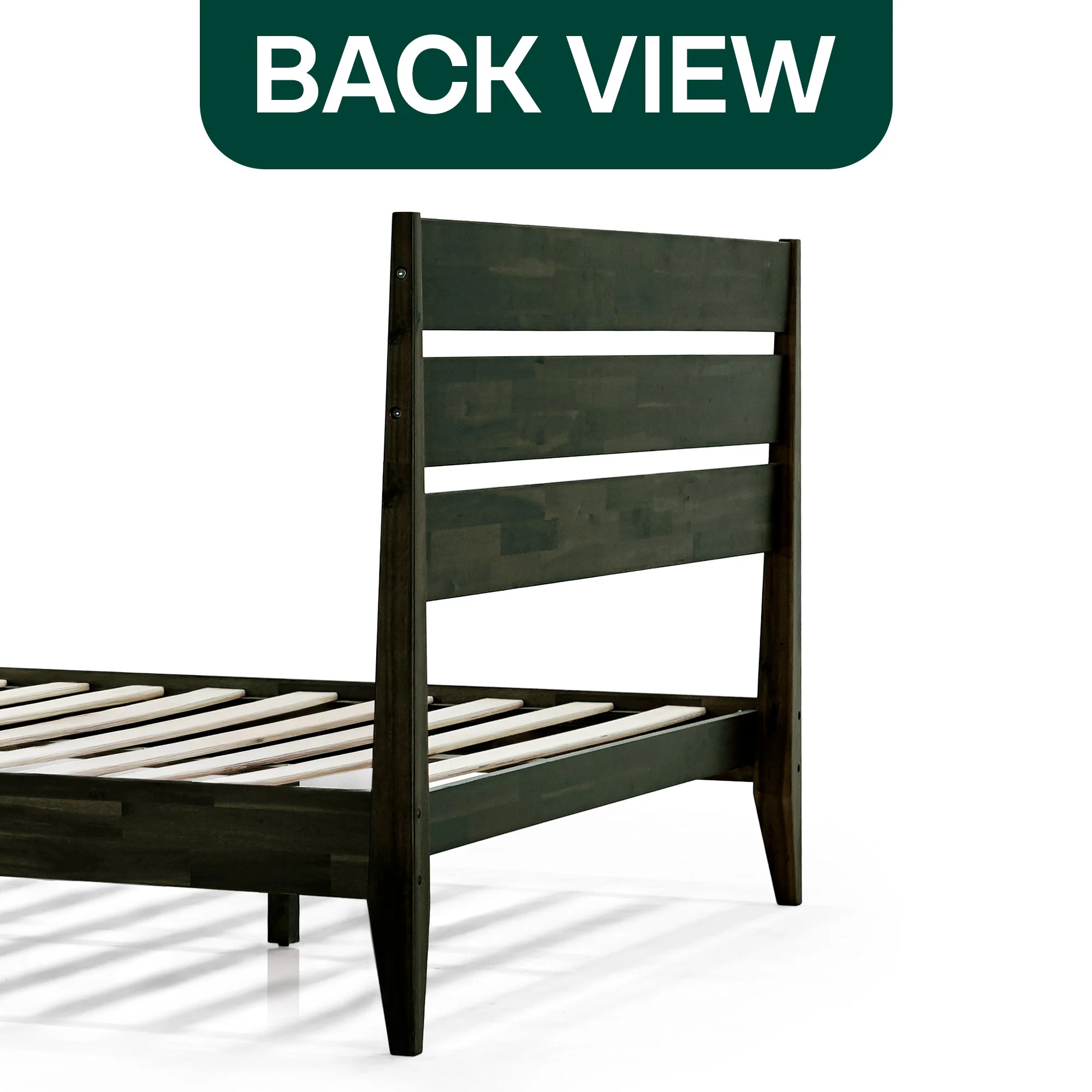 Acacia Emery Solid Wood Bed Frame - Stylish and Durable Acacia Wood Design for Your Bedroom - Image 8