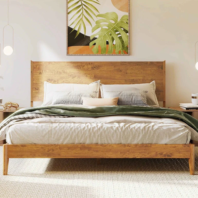 Acacia Haven Deluxe Wood Platform Bed Frame for Ultimate Comfort and Style - Image 21