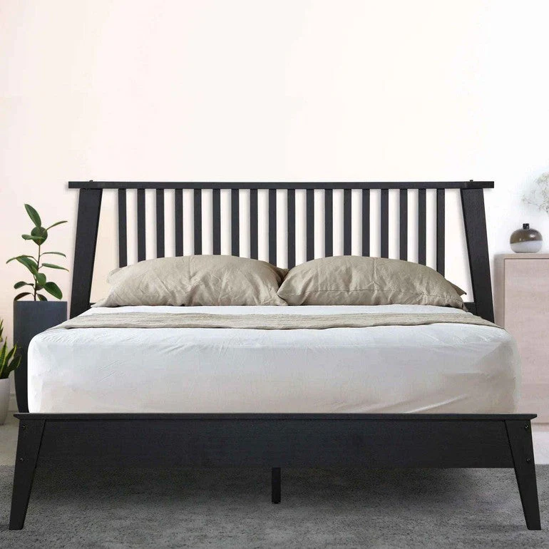 Acacia Kaylin Deluxe Wood Platform Bed Frame for Stylish Bedrooms - Image 12