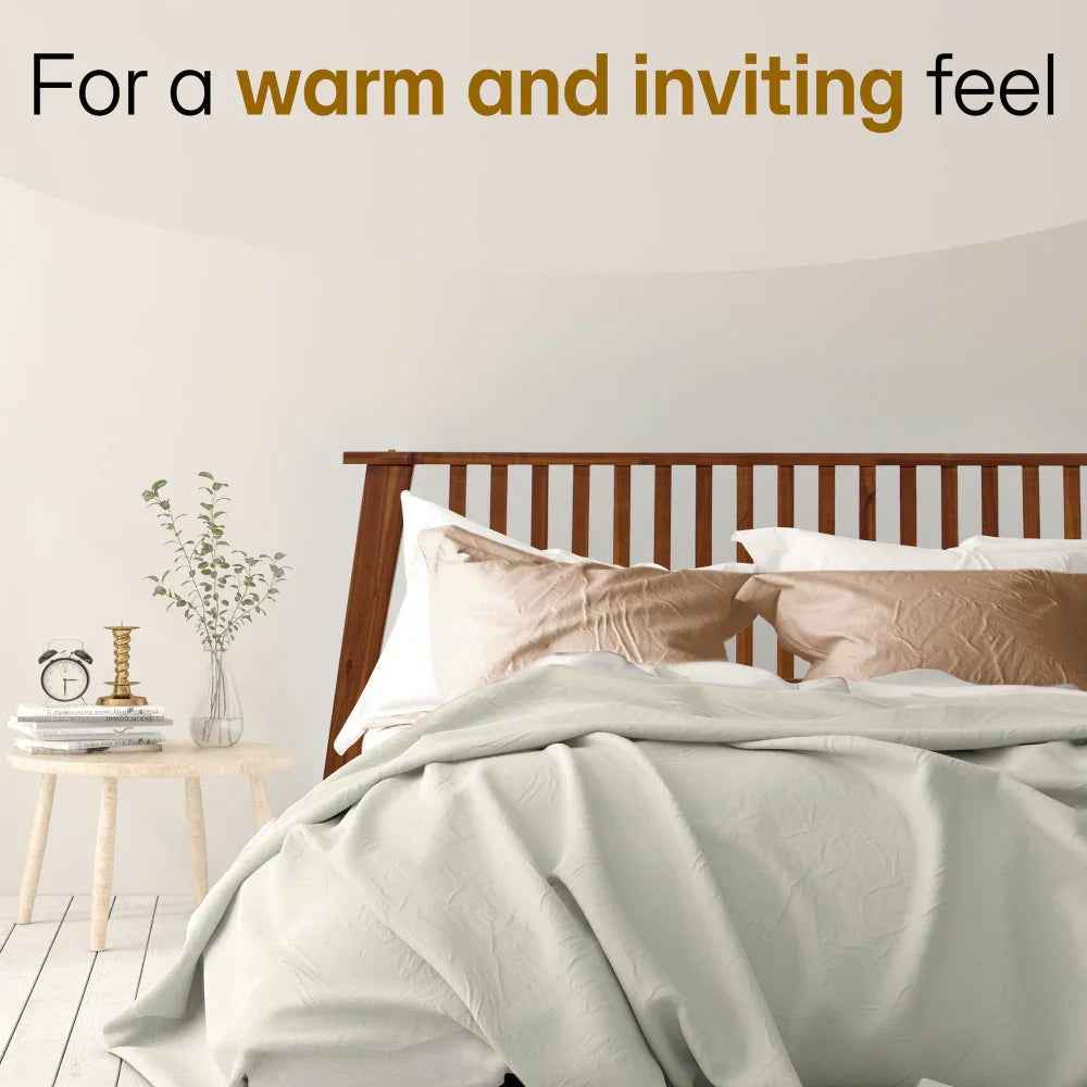 Acacia Kaylin Deluxe Wood Platform Bed Frame for Stylish Bedrooms - Image 3