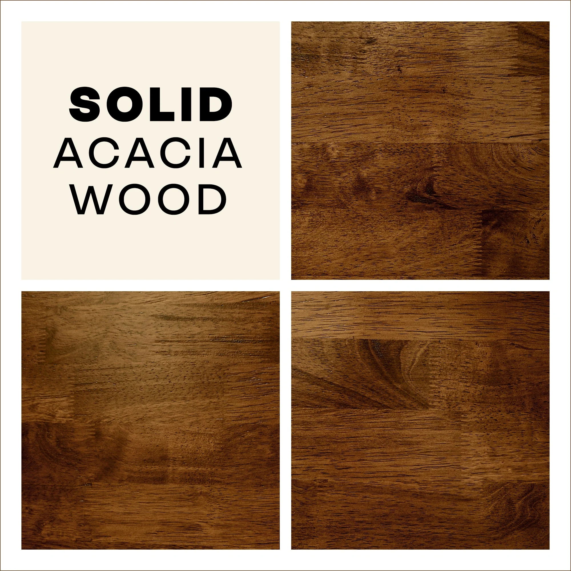 Acacia Kaylin Solid Wood Bed Frame for Durable Style and Comfort - Image 8