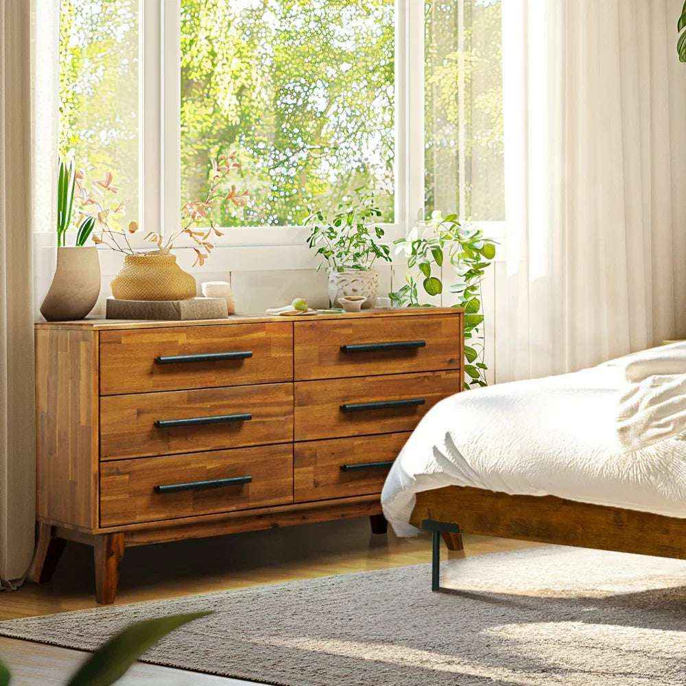 Acacia Legacy Solid Wood Dresser for Timeless Elegance and Durability - Image 11