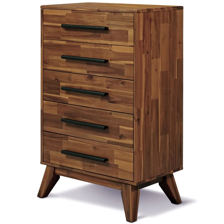Acacia Linea Solid Wood Dresser for Timeless Elegance - Image 18