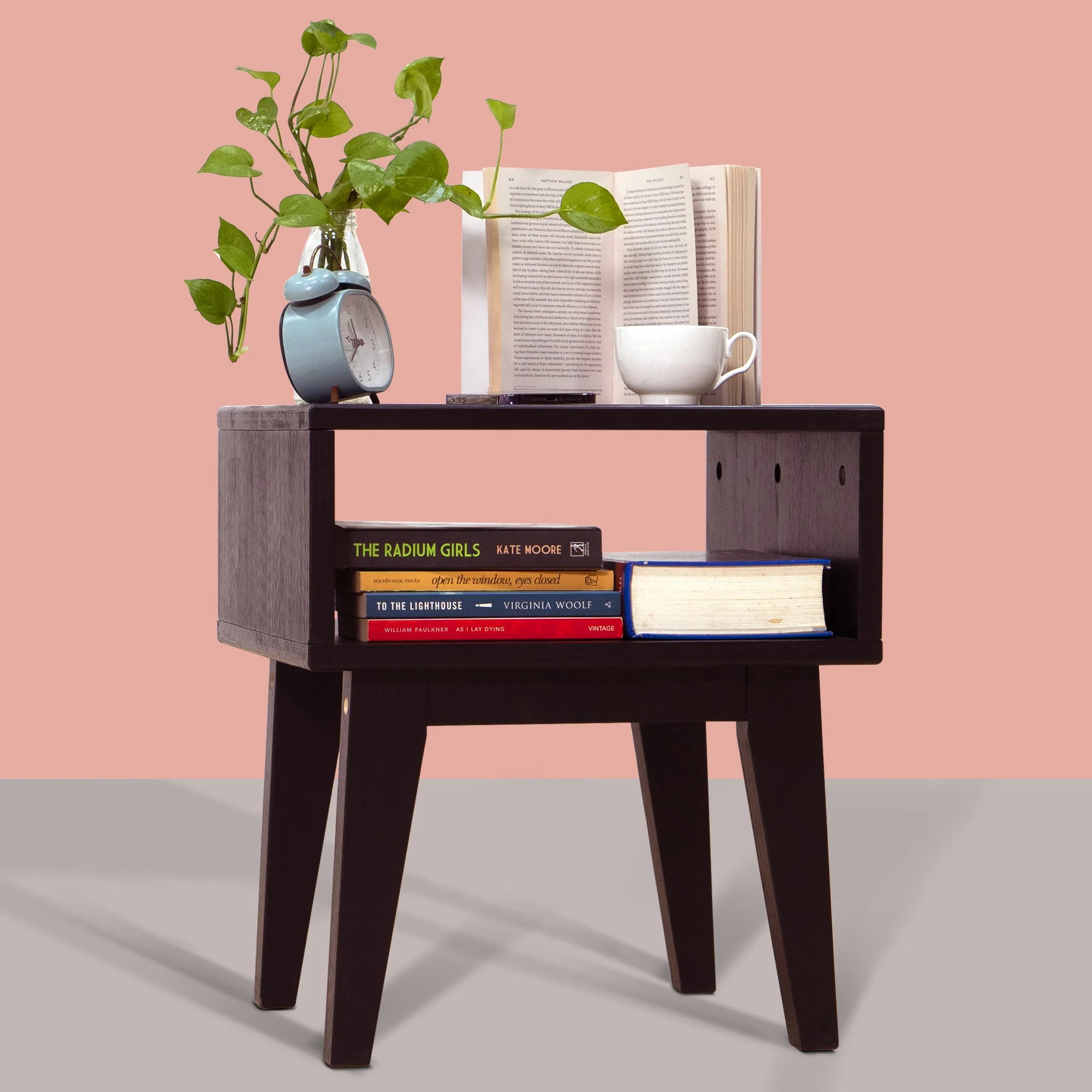Acacia Serena Solid Wood Nightstand - Elegant and Durable Bedside Storage - Image 21