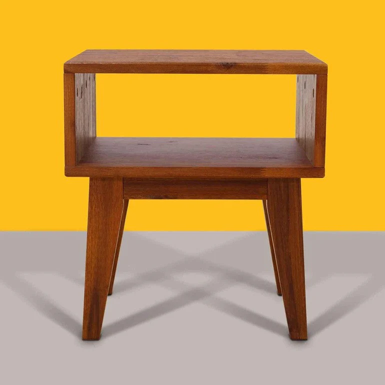 Acacia Serena Solid Wood Nightstand - Elegant and Durable Bedside Storage - Image 37