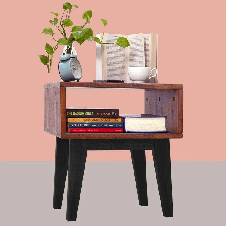 Acacia Serena Solid Wood Nightstand - Elegant and Durable Bedside Storage - Image 7