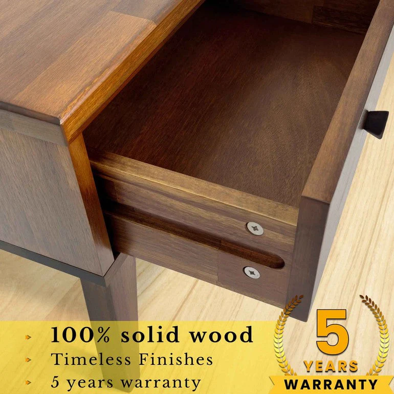 Acacia Sofia 1-Drawer Solid Wood Nightstand for Stylish Storage - Image 20