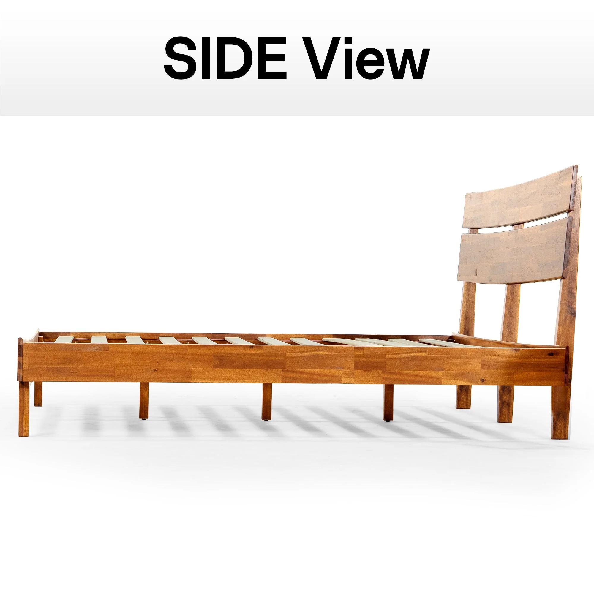 Acacia Solid Wood Bed Frame - Aurora Style for a Stylish Bedroom - Image 35
