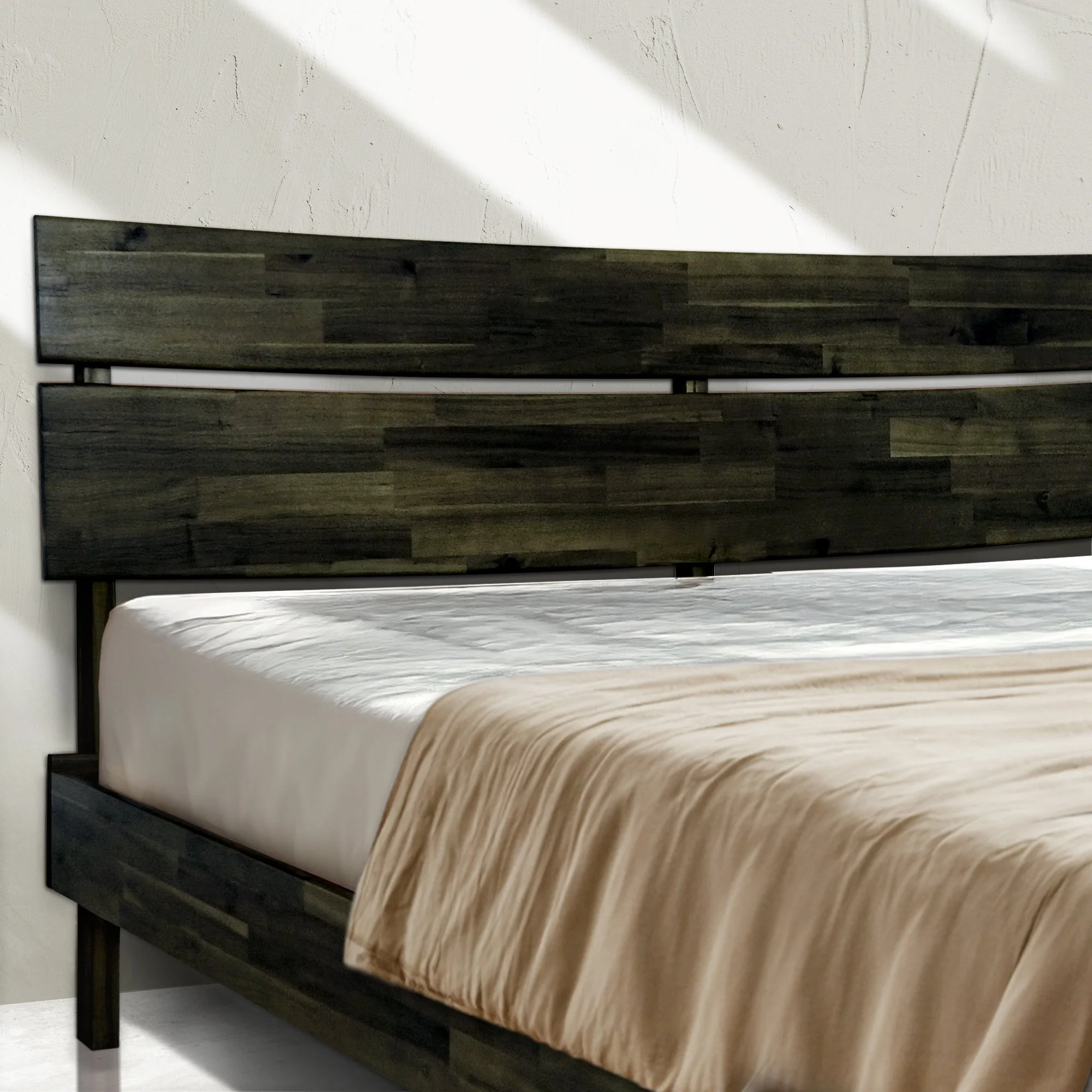 Acacia Solid Wood Bed Frame - Aurora Style for a Stylish Bedroom - Image 6