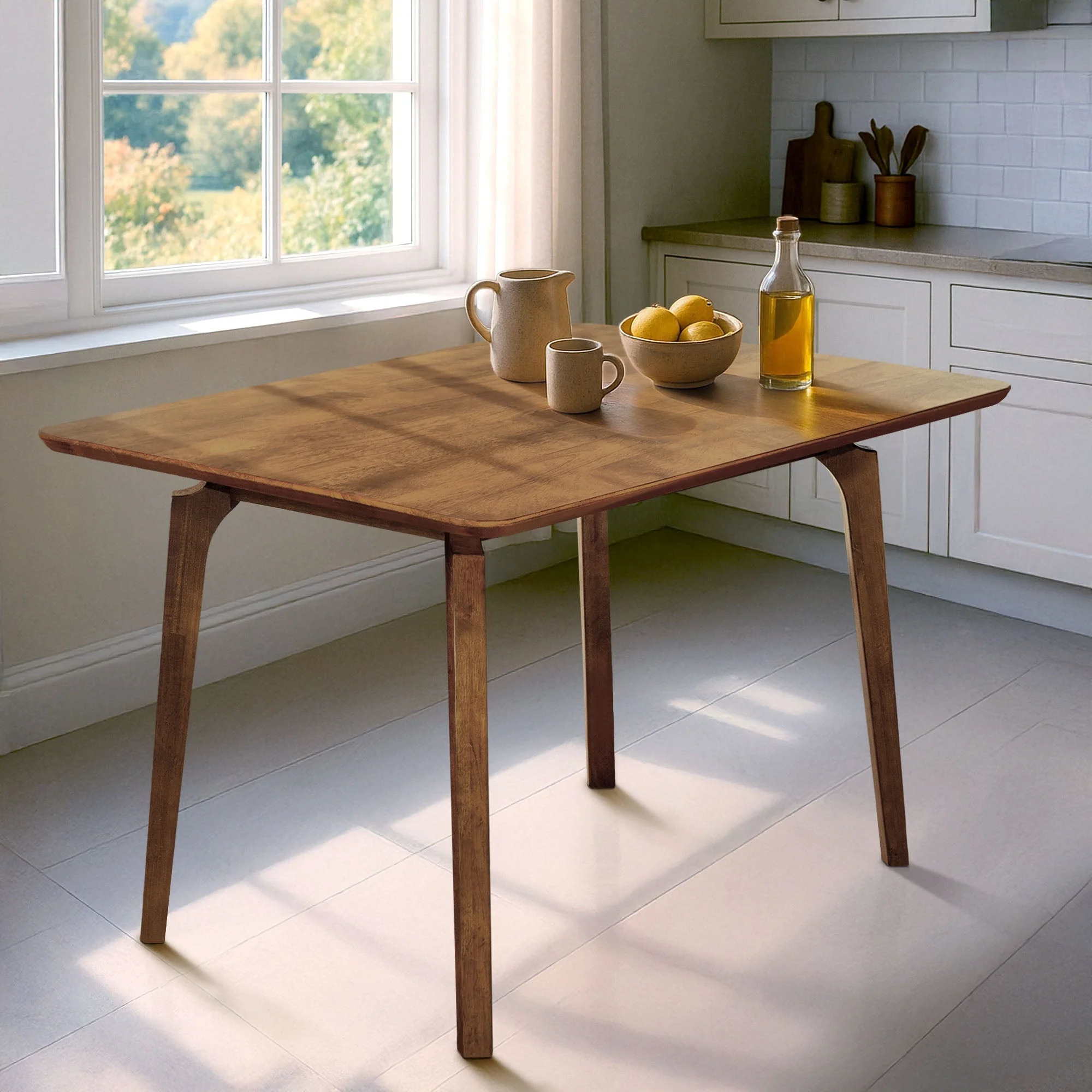 Acacia Verve 48" Solid Wood Dining Table - Ideal Kitchen Table for 4 - Image 10