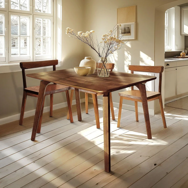 Acacia Verve 48" Solid Wood Dining Table - Ideal Kitchen Table for 4 - Image 15
