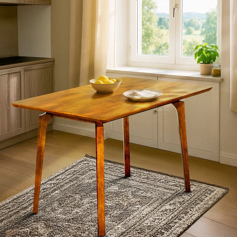 Acacia Verve 48" Solid Wood Dining Table - Ideal Kitchen Table for 4 - Image 8