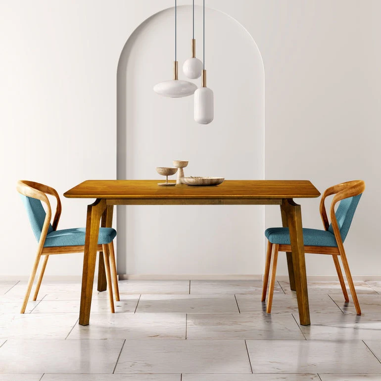 Acacia Verve 48" Solid Wood Dining Table - Ideal Kitchen Table for 4 - Image 9