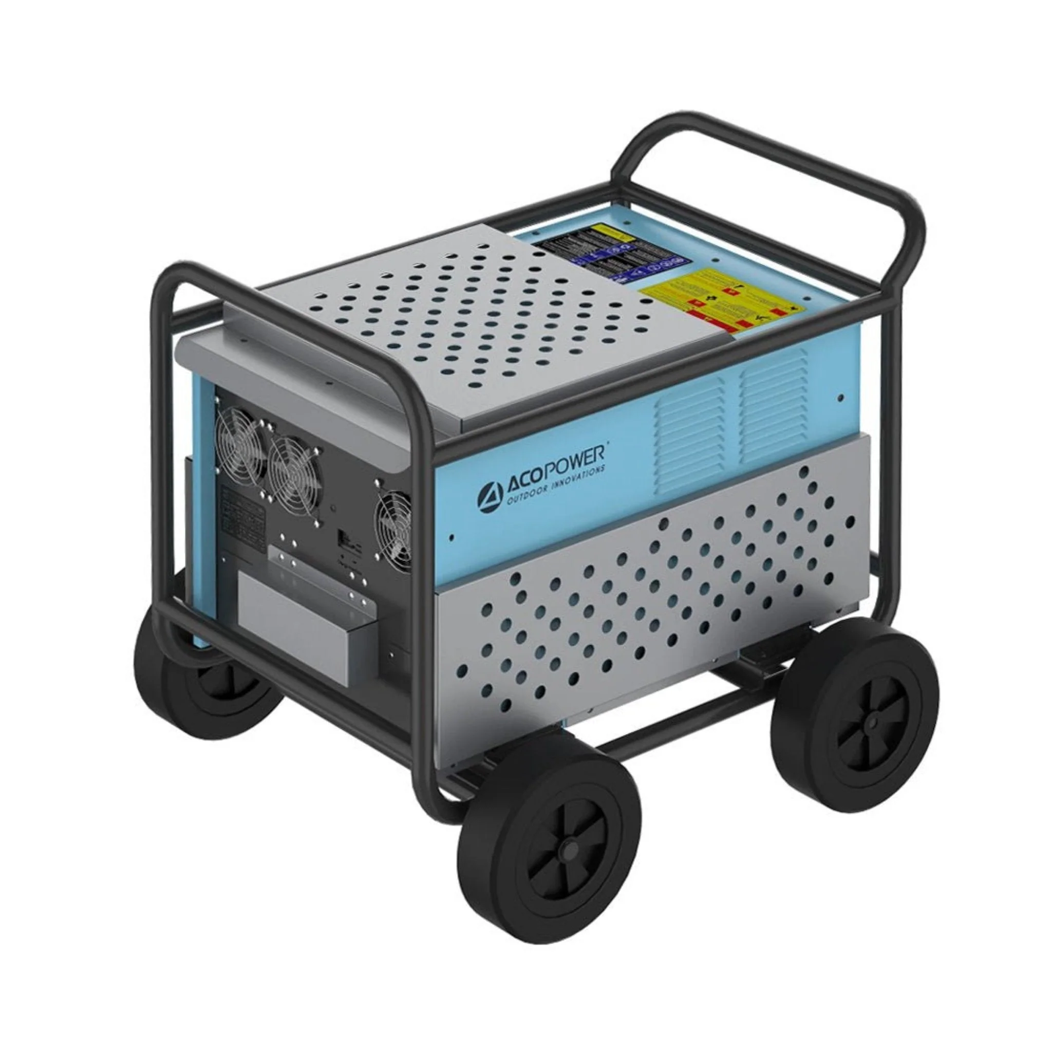 Acopower WP-4085 20A 8.5KWH Portable Industrial Rechargeable Power Station With AC120V/240V Inverter (SAK70389) - Image 2