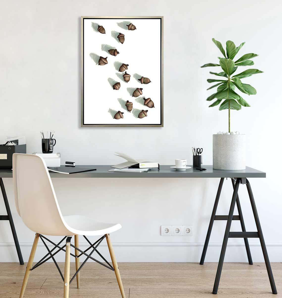 Acorns - Open Edition Canvas Print - Image 2