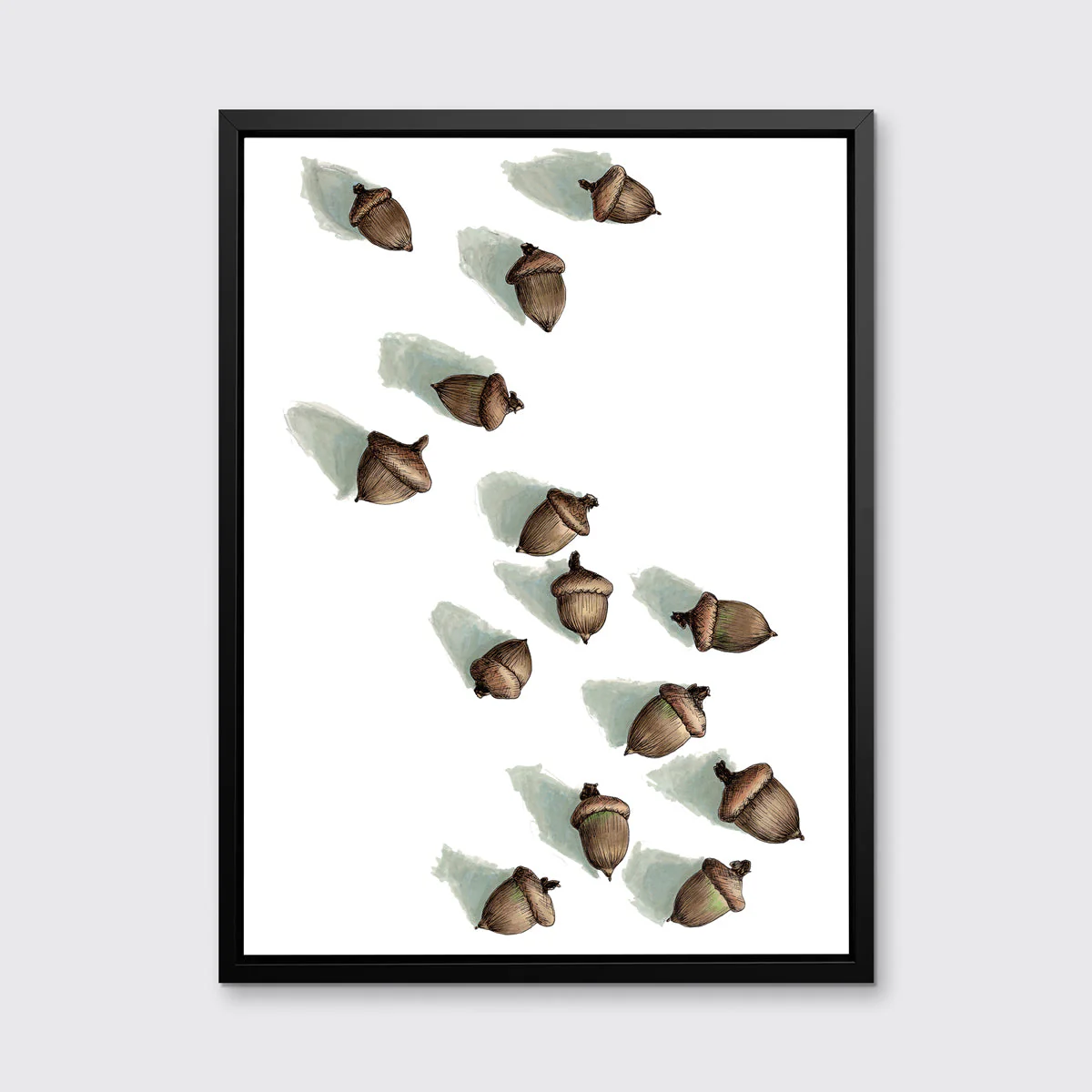 Acorns - Open Edition Canvas Print - Image 3