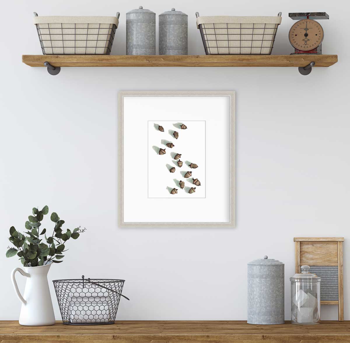 Acorns - Open Edition Paper Print - Image 2