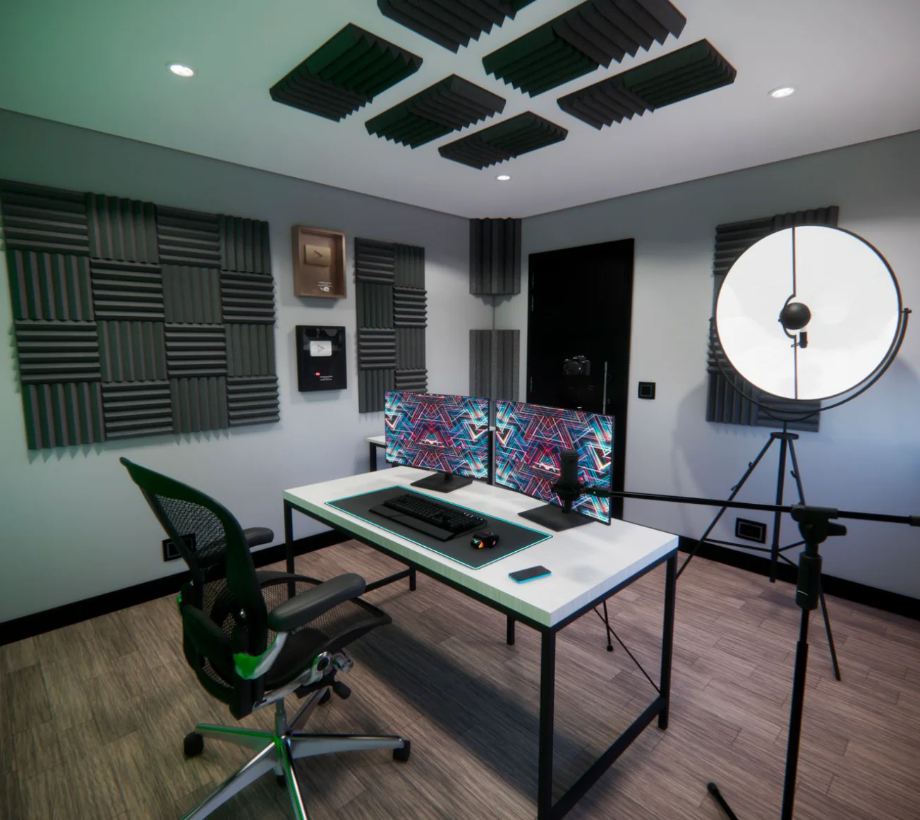 Acoustic Foam Panels For Streaming - Eliminate Echoes And Get Better Sound Clarity - Image 2