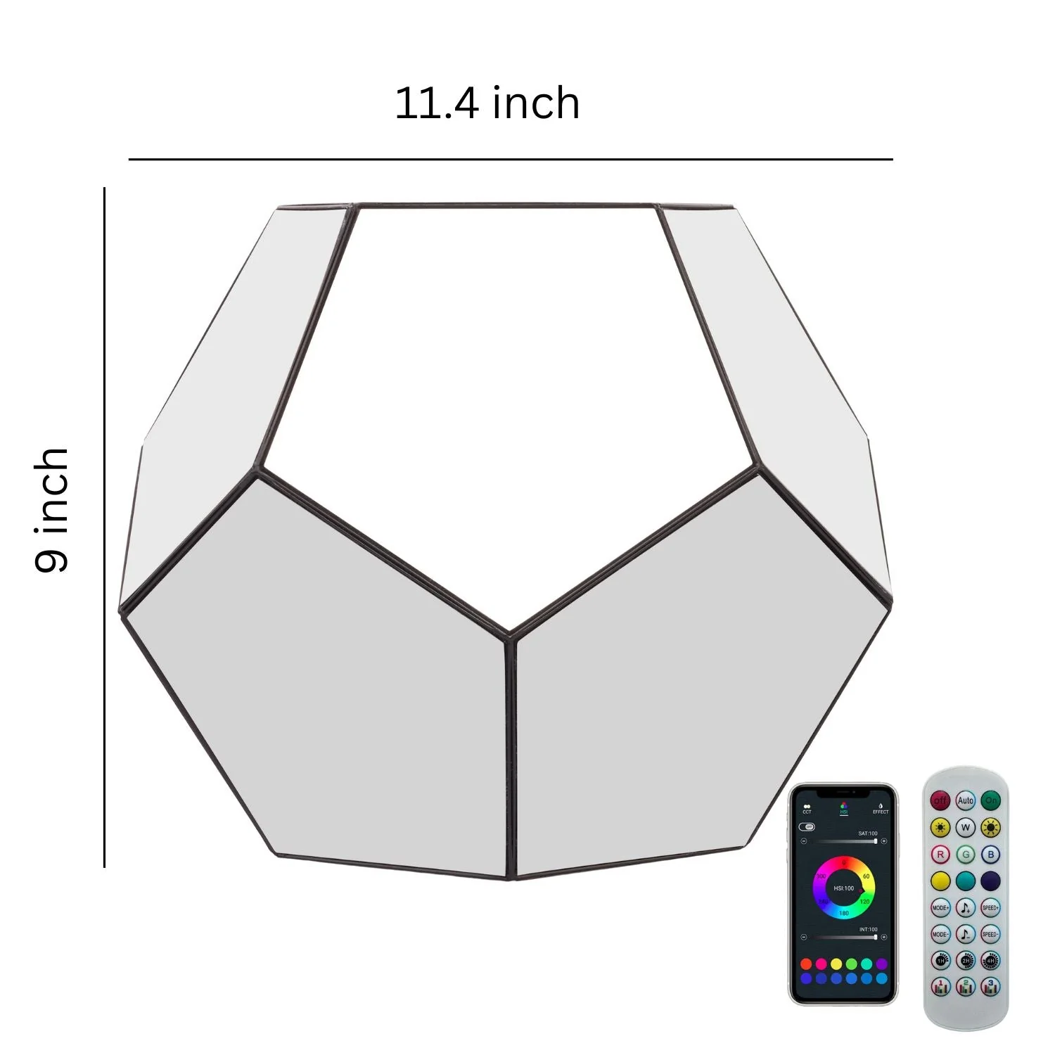 Acrylic Display Case with infinity RGB Light,  Dustproof Showcase Storage for Collectibles and Action Figures Mini Toys - Image 6