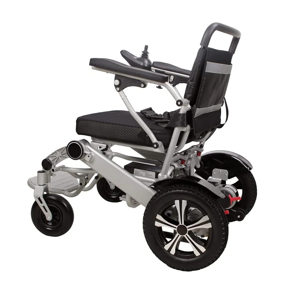Acurest Premium Electric Aluminum Alloy Portable Folding Wheelchair, 500W (SAK37275) - Image 4