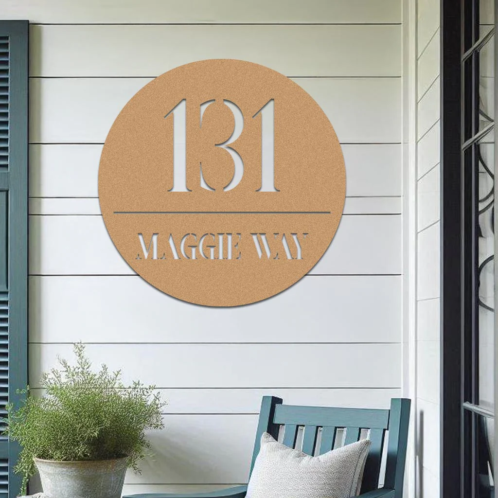 Address Sign, Number and Street - Image 5