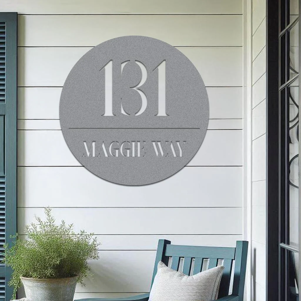 Address Sign, Number and Street - Image 6