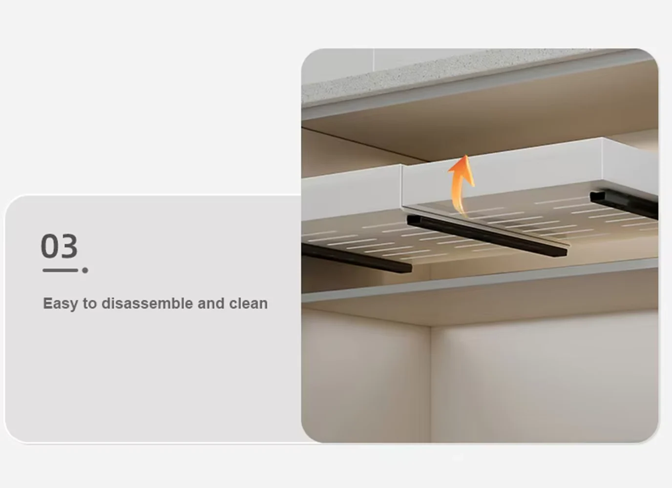 Adjustable Pull Out Cabinet Drawer - Image 3