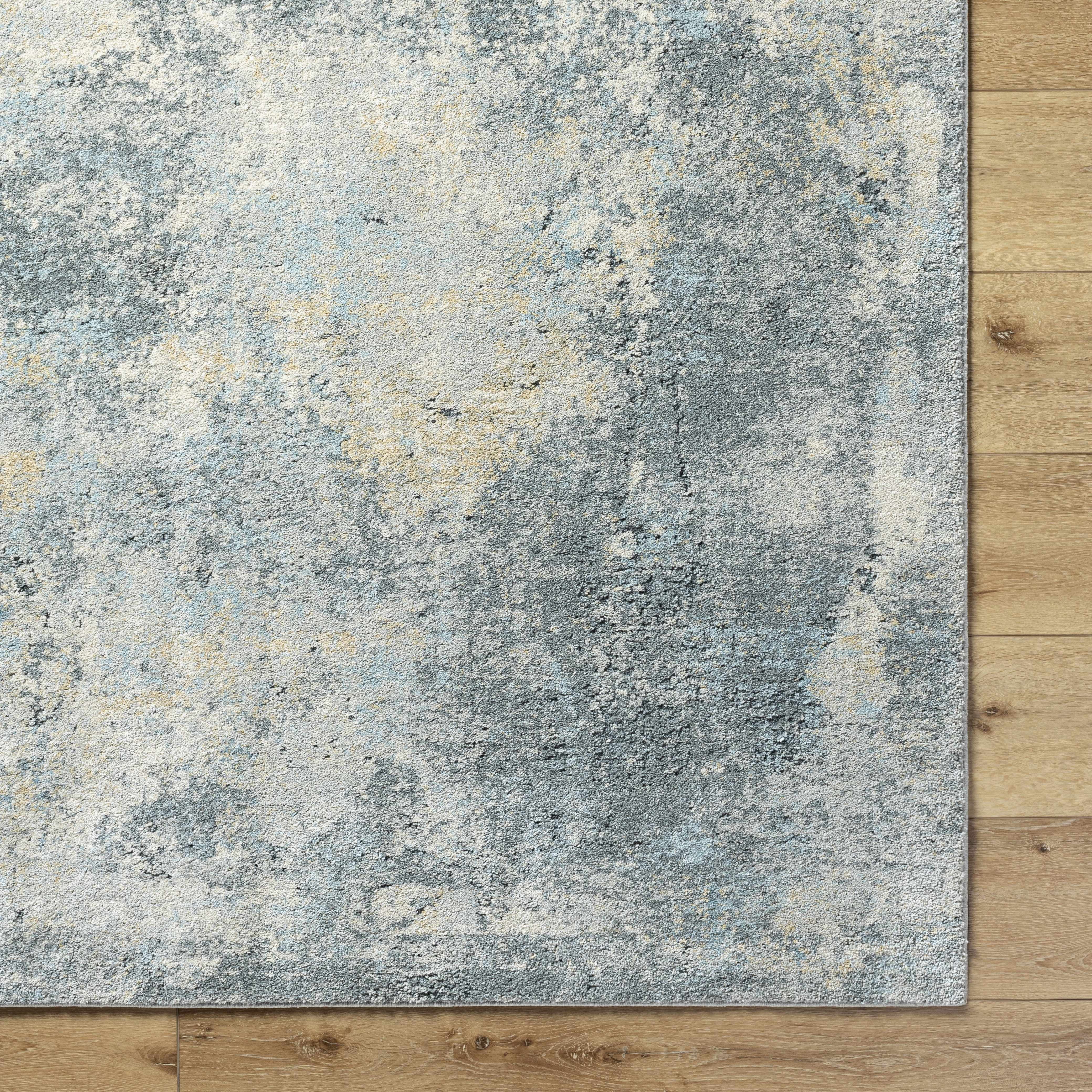 Adsila Teal Blue Thick Luxe Rug - Image 6