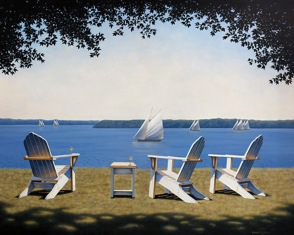 Afternoon Seating - Limited Edition Canvas Print - Image 3