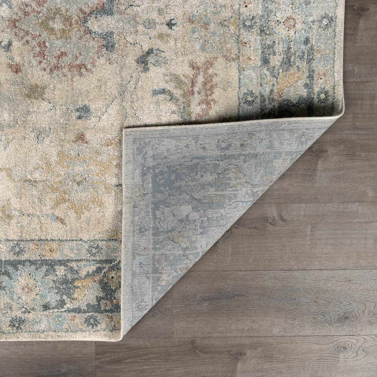 Ahmaud Beige & Light Gray Thick Luxe Area Rug - Image 6