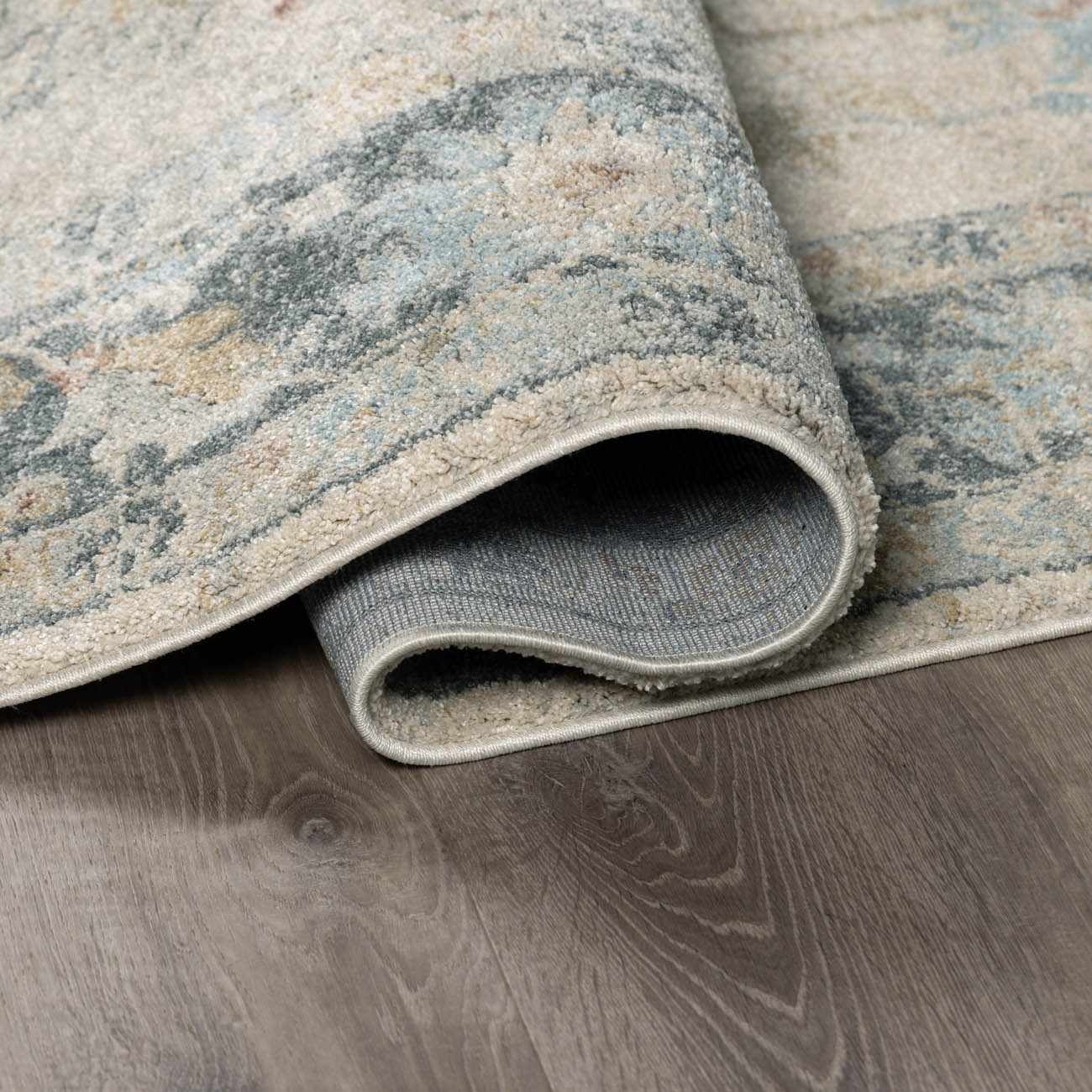 Ahmaud Beige & Light Gray Thick Luxe Area Rug - Image 7