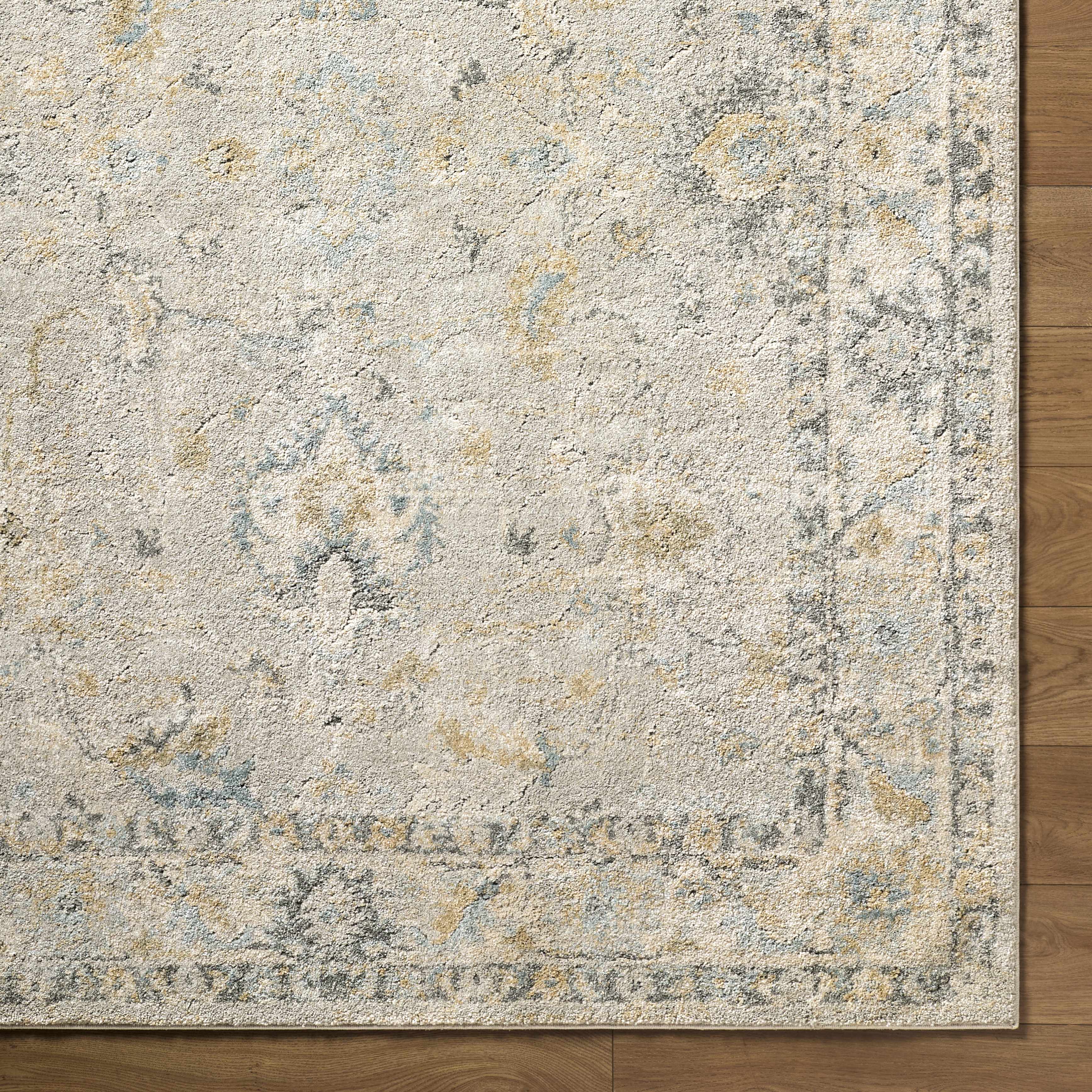 Ahmaud Beige Thick Luxe Area Rug - Image 2