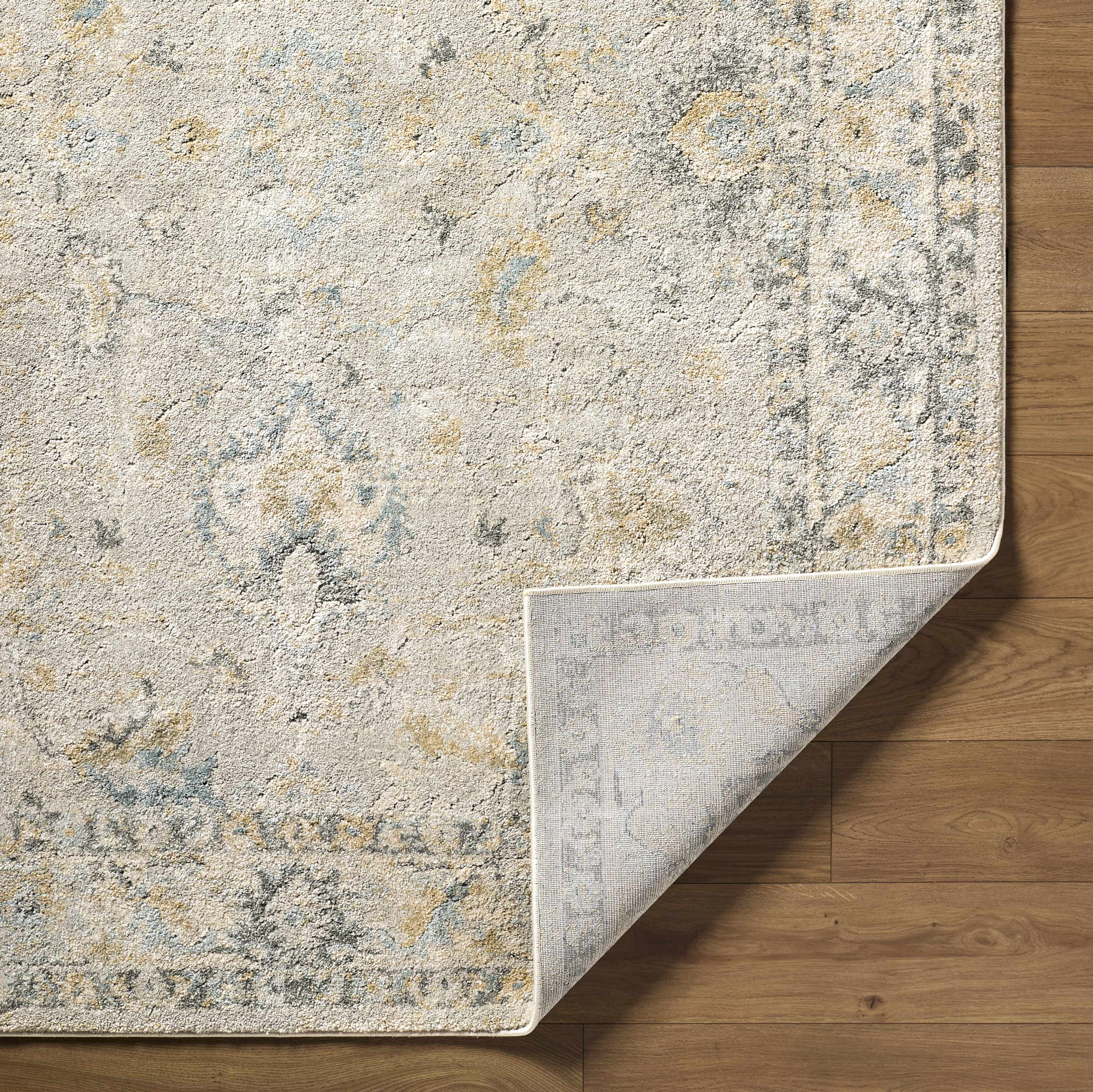 Ahmaud Beige Thick Luxe Area Rug - Image 5