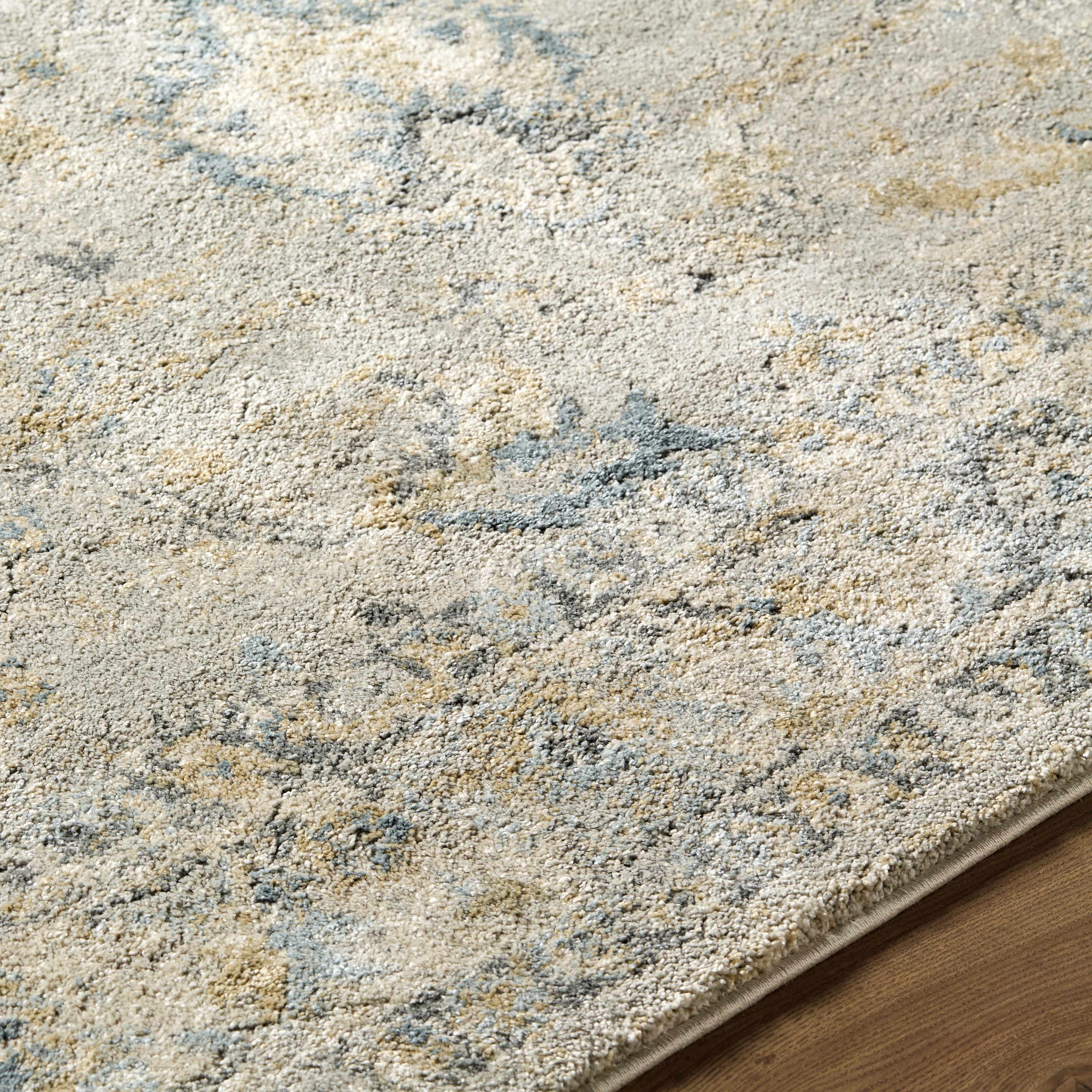 Ahmaud Beige Thick Luxe Area Rug - Image 6