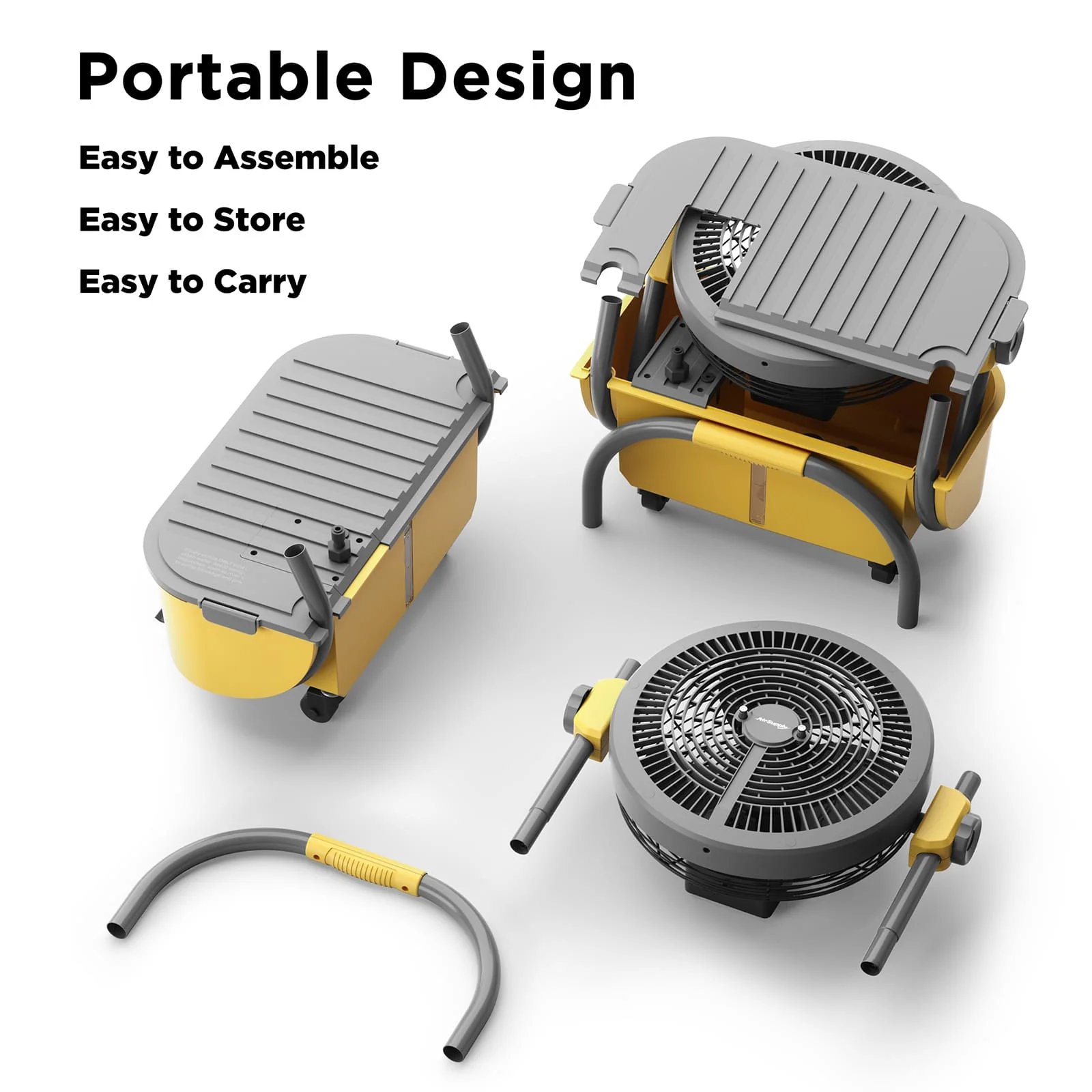 AirSupply MS12 Portable Mist Fan, 11L Tank & Up to 50H Runtime - Image 8