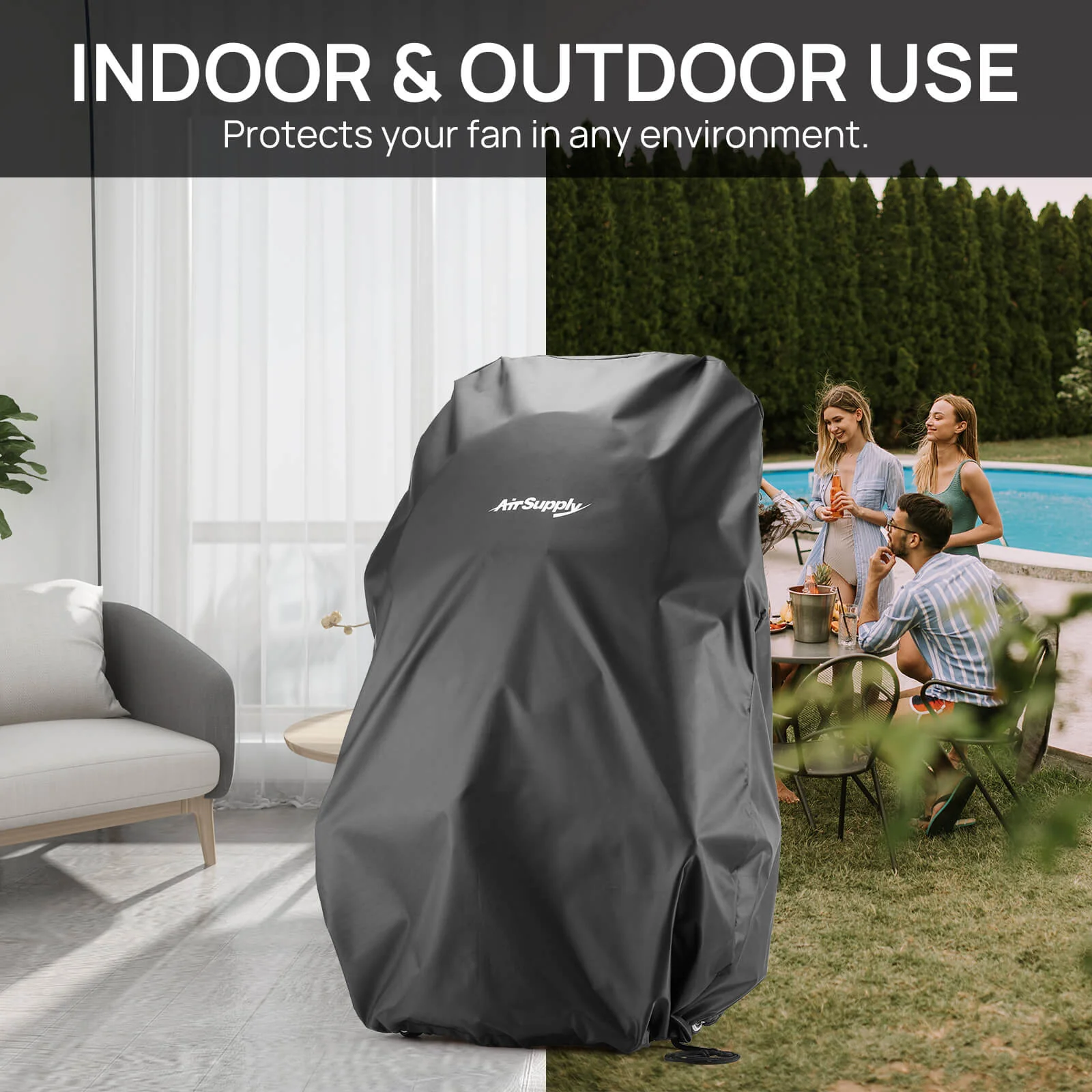 AirSupply MS12 Portable Mist Fan Cover - Image 3